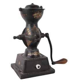 Enterprise Cast-Iron Tabletop Coffee Grinder