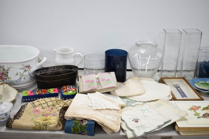 Large Group of Assorted Table Articles Surprise Lot