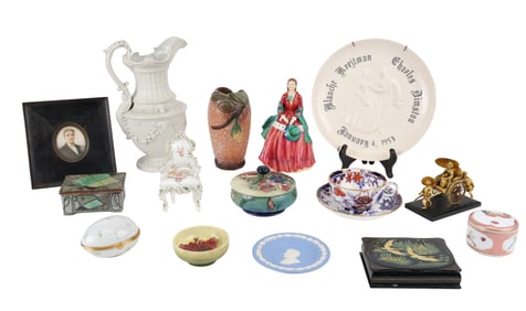 Group of Assorted Table Articles