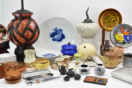 Group of Assorted Table Articles