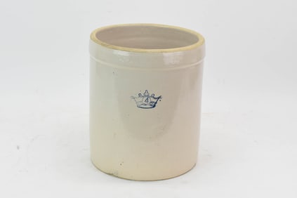 Robinson Ransbottom Stoneware 4 Gallon Crock