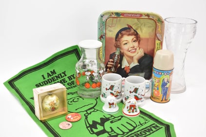 Group of Assorted Peanuts Collectables