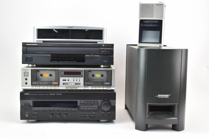 Group of Assorted Audio Equipment