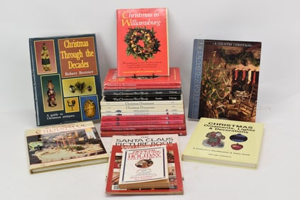 Group Of Assorted Holiday And Antique Books