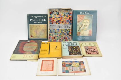 Group of Assorted Paul Klee Art Books