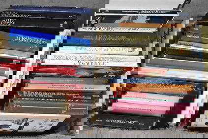 Group of Assorted Books on Italy, Art and Expositions