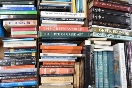 Group of Assorted Books on Greece, Arts and History