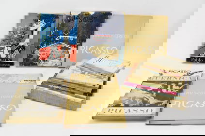 Group of 17 Assorted Pablo Picasso Art Books