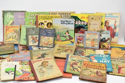 Vintage Group of Assorted Children's Books