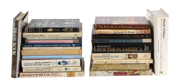 Group of Antique Reference Books