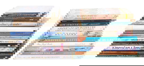 Group of Assorted Antique Reference Books