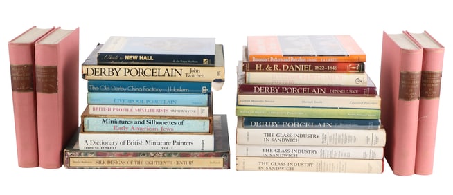 Group of Porcelain and Pottery Reference Books