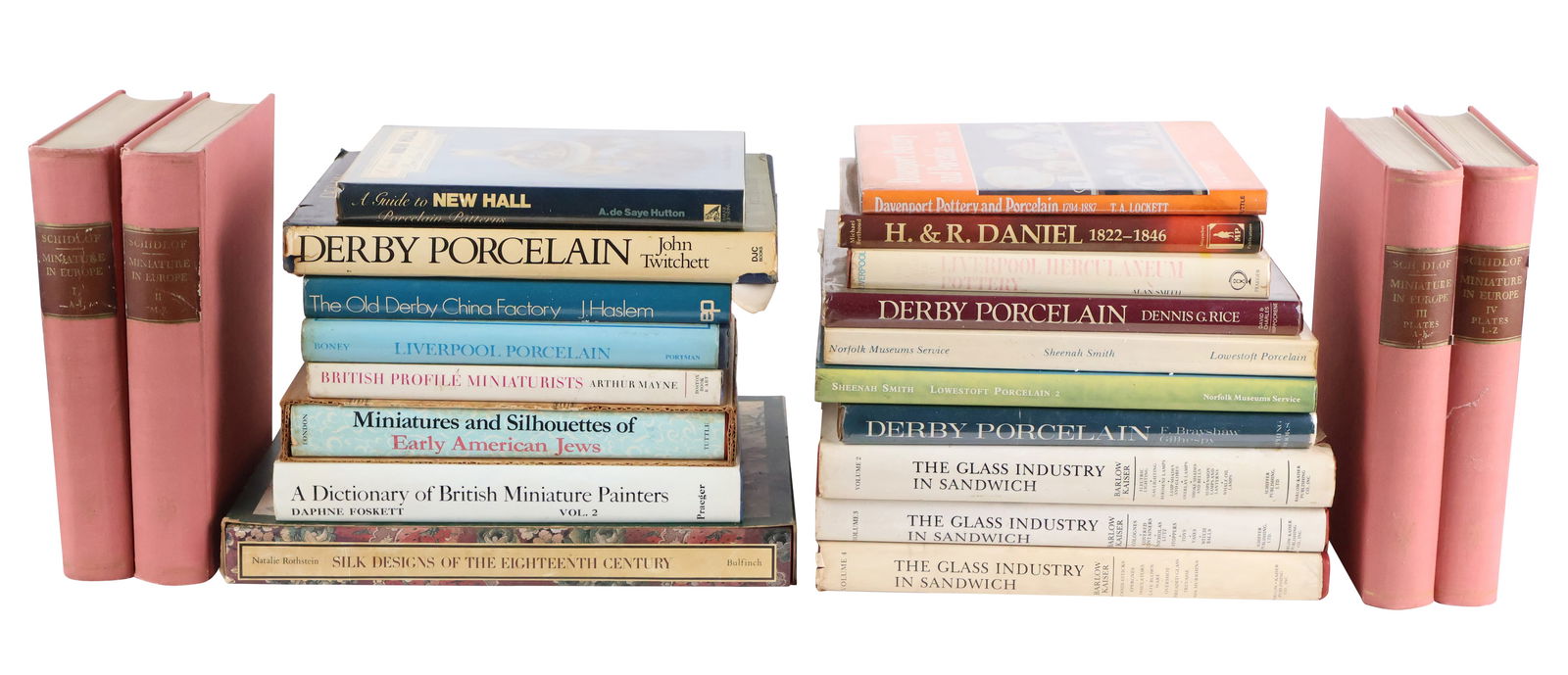 Group of Porcelain and Pottery Reference Books (1 of 14)