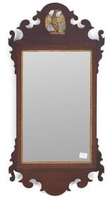 Chippendale Parcel-Gilt Mahogany Mirror