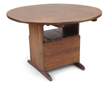 Pine and Poplar Lift-Top Hutch Table