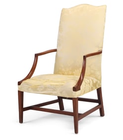 Federal Mahogany Lolling Chair