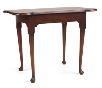 Chippendale Mahogany Porringer Top Tea Table