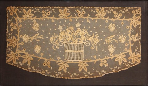 Embroidered Lacework Chest Cover