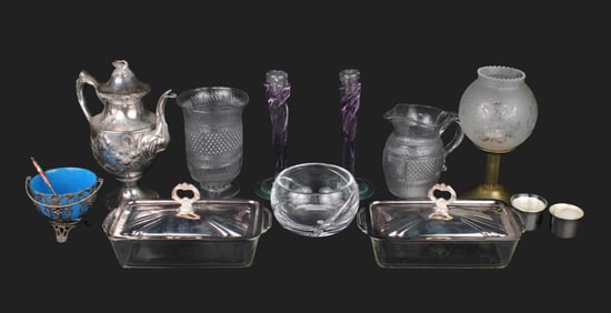 Tiffany & Co. Colorless Glass Candy Bowl