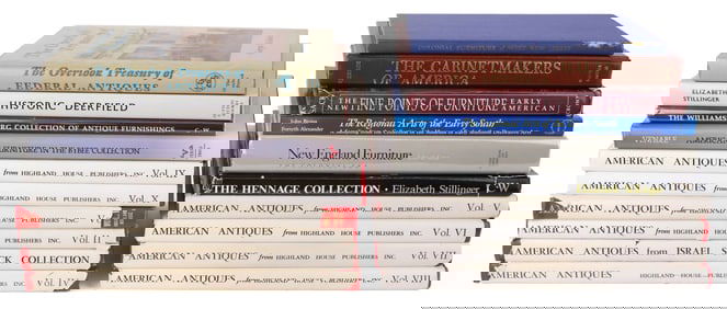Group of Assorted Antique Furniture Reference Books