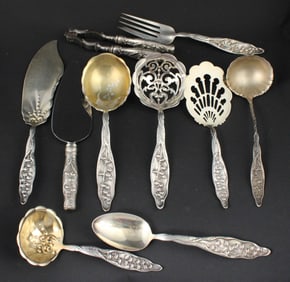 Sterling Silver Lily of the Valley Hostess Ware