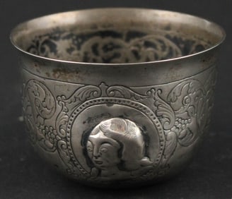 18th C. Silver Tumbler