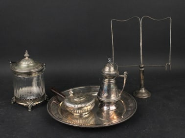 Sheffield and Silver Plate Table Articles