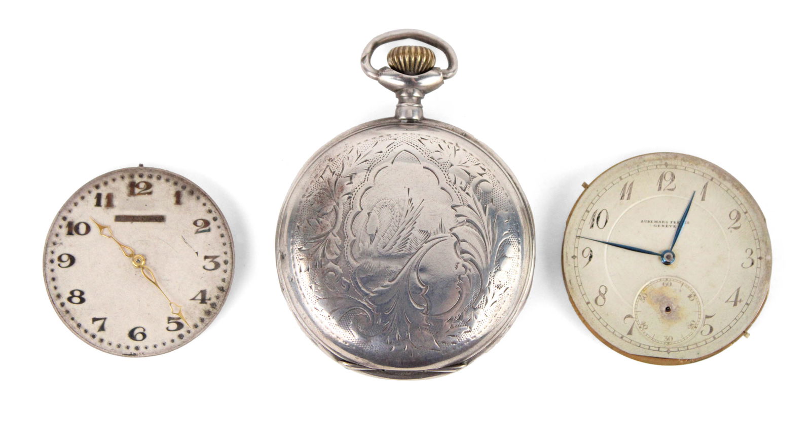 High-Grade P. Moser Silver Hunter Case Pocketwatch (1 of 11)