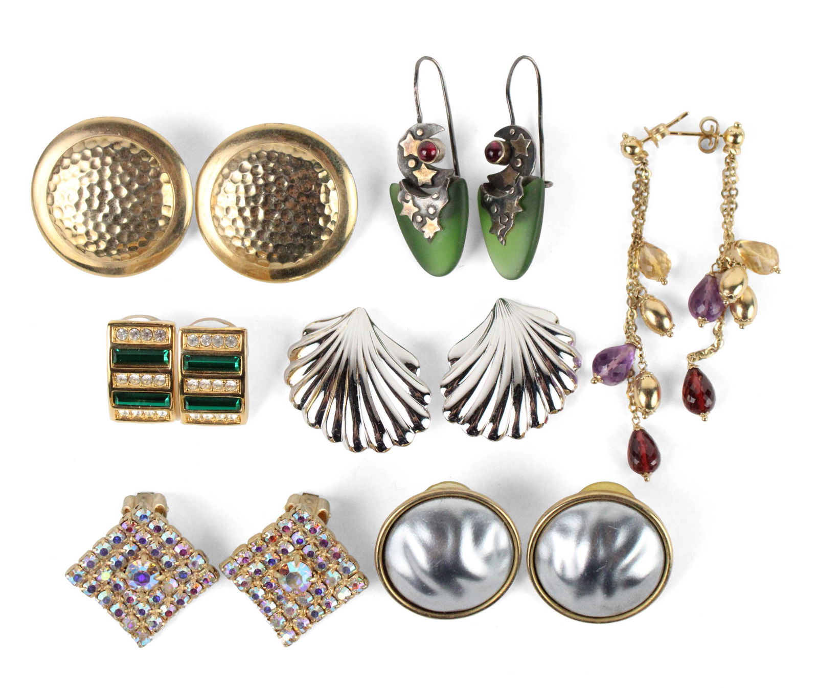 Group of Costume Jewelry Earrings (1 of 10)