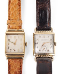 Two Men's 1940s Wristwatches