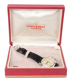 Universal Geneve Compax Watch Ref 22295