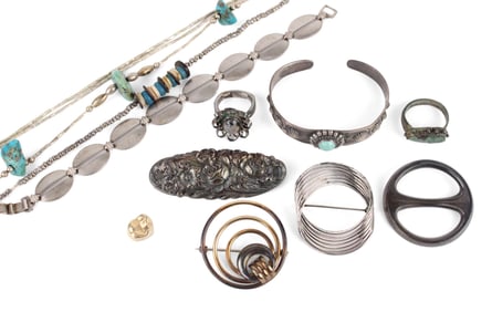 Mid Century Jewelry and Silver Jewelry