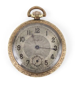 Vintage Statford Gold Filled Pocket Watch