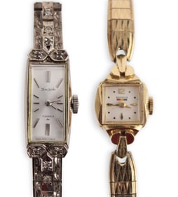 Vintage 14K Benrus Ladies Mechanical Wristwatch