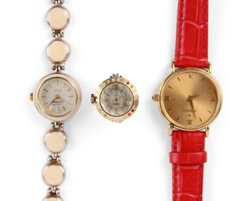 Group of Three Assorted Ladies Watches