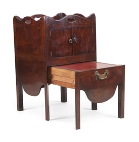 George III Mahogany Bedside Cupboard