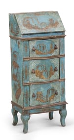 Rococo Style Chinoiserie-Decorated Ladies Writing Desk