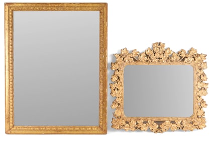 Two Giltwood Mirrors