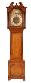 Georgian Oak Long Case Clock