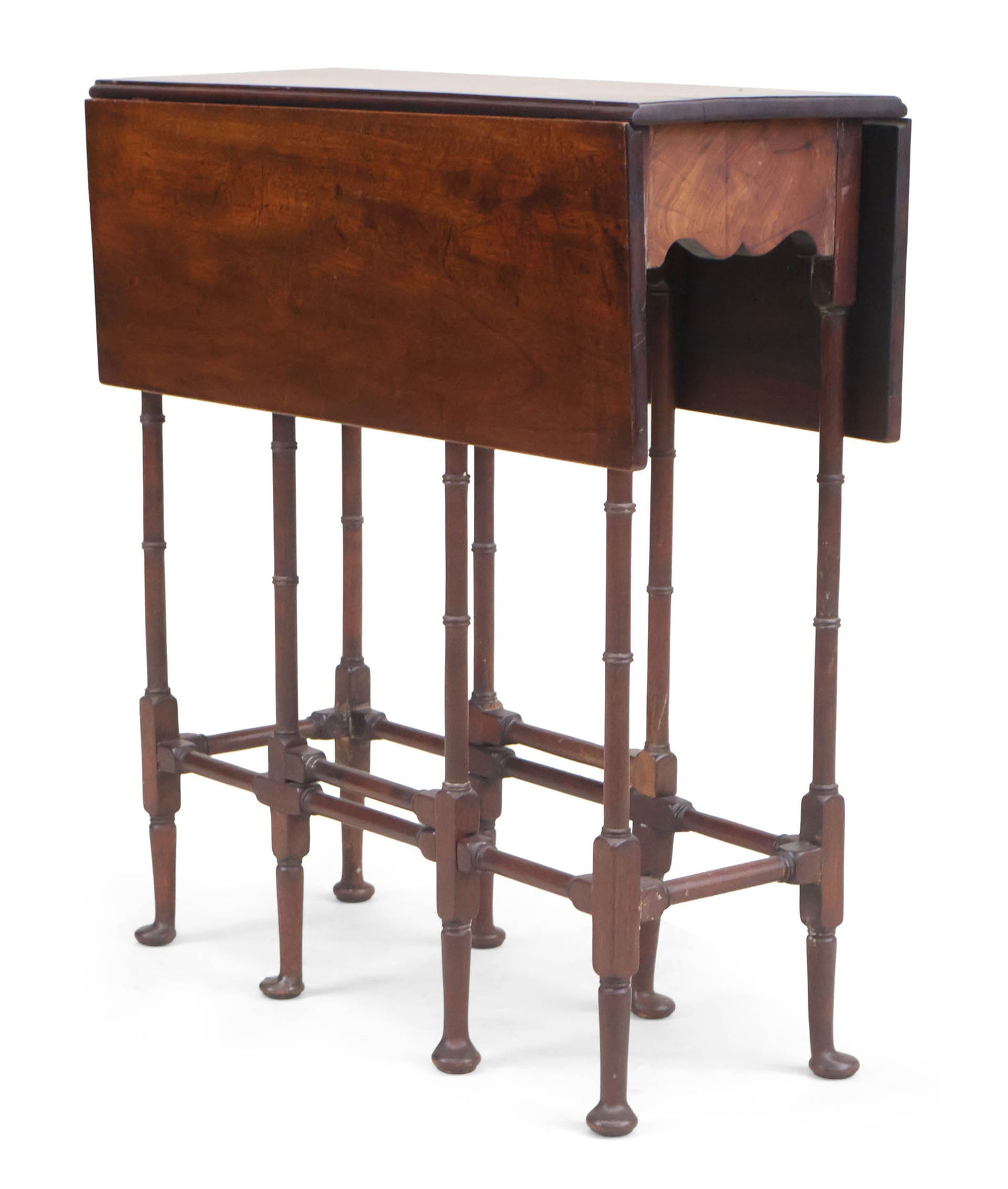 George III Mahogany One-Drawer Spider-Leg Table (1 of 11)