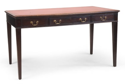 George III Style Mahogany Writing Table