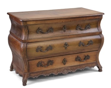 Louis XV Mahogany Chest of Drawers