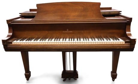 Steinway & Sons Model M Mahogany Baby Grand Piano