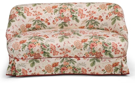 Pair of Floral Upholstered Sofas