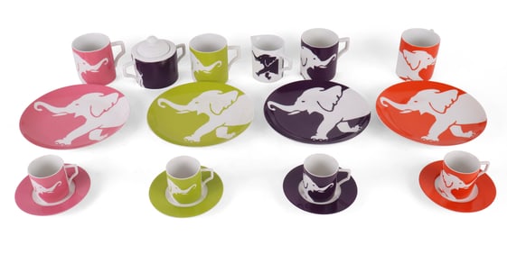 Grand Hotel by Andrew Martin Partial Coffee and Tea Service