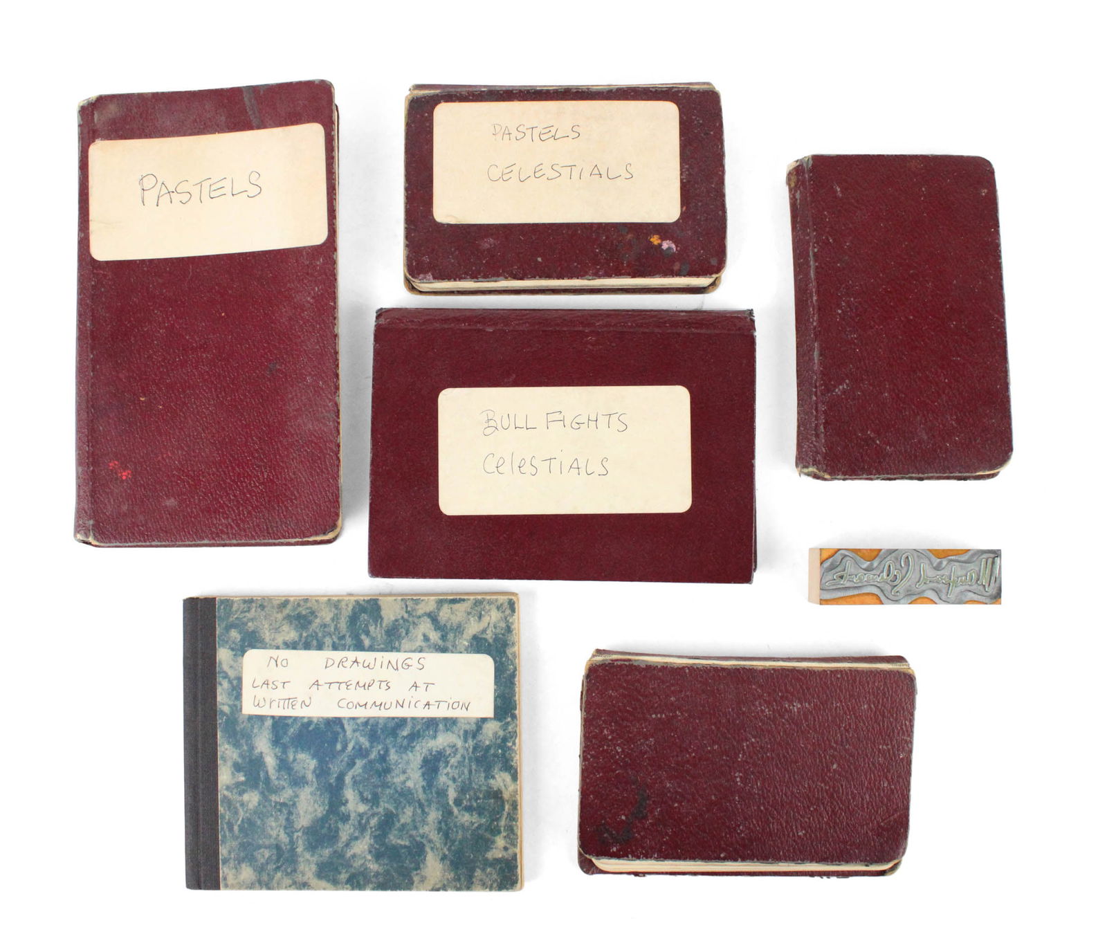 Manfred Schwartz, 1908-1970, Six Sketchbooks, Mixed Media (1 of 20)