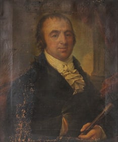 Portrait of a Gentleman, Oil on Canvas