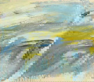 Alan Fenton, 1927-2000, Oil on Paper No. 3, Oil on Paper