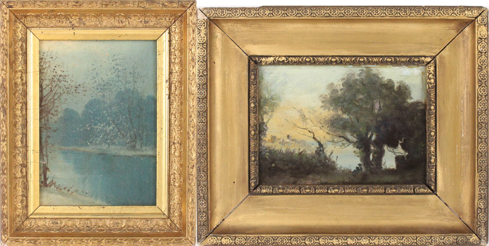 Landscape with Large Tree, Oil on Canvas (1 of 10)