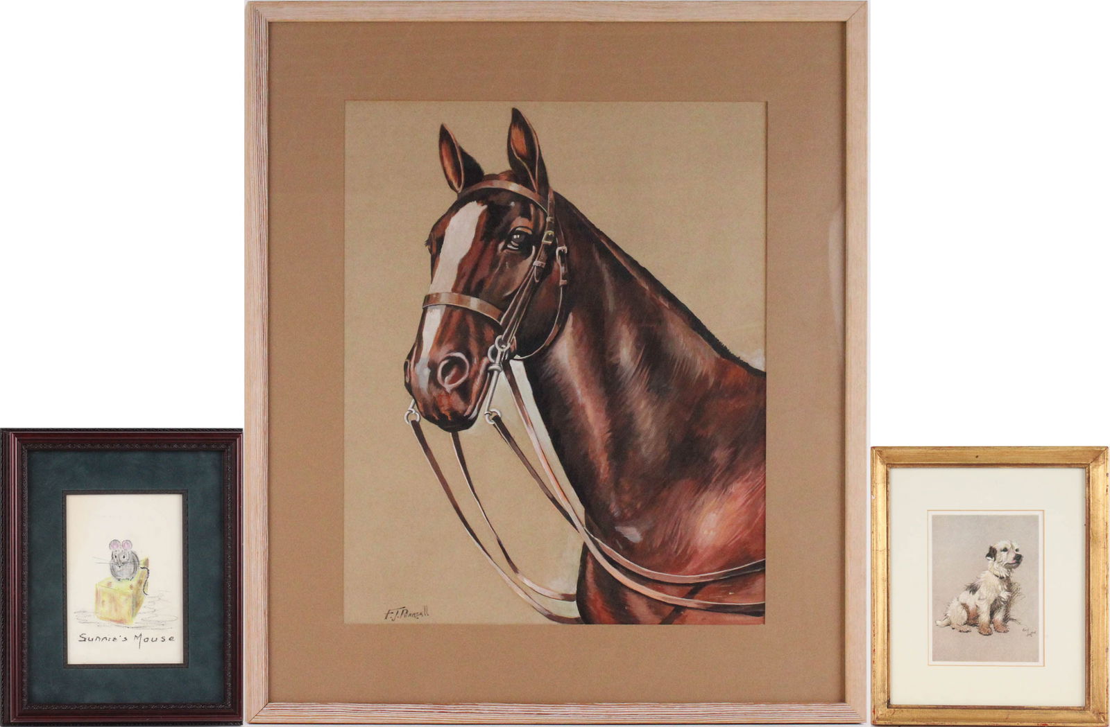 F.J. Pearsall, Horse, Mixed Media (1 of 12)